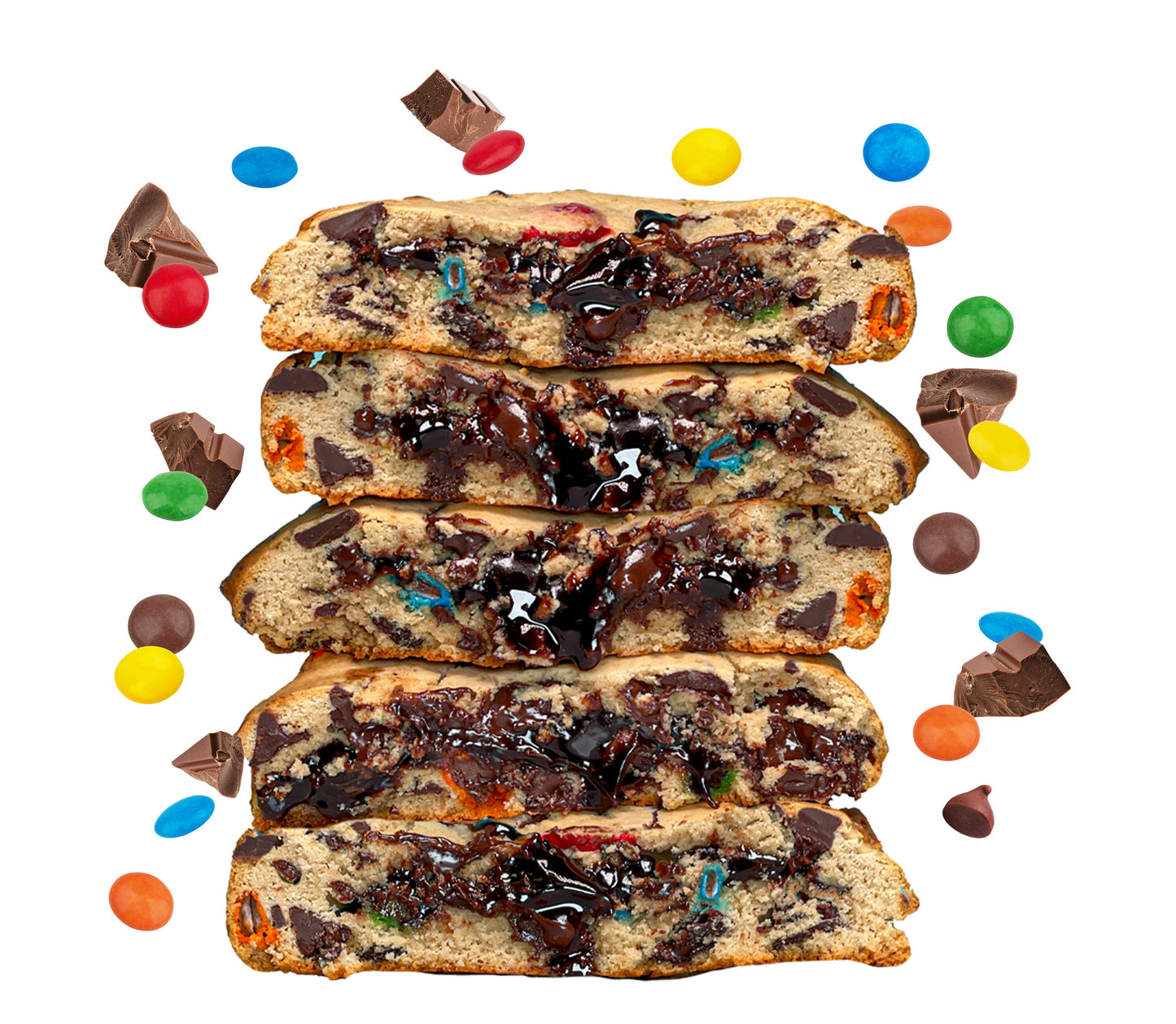 Chocolate Candy Ganache Protein Cookie