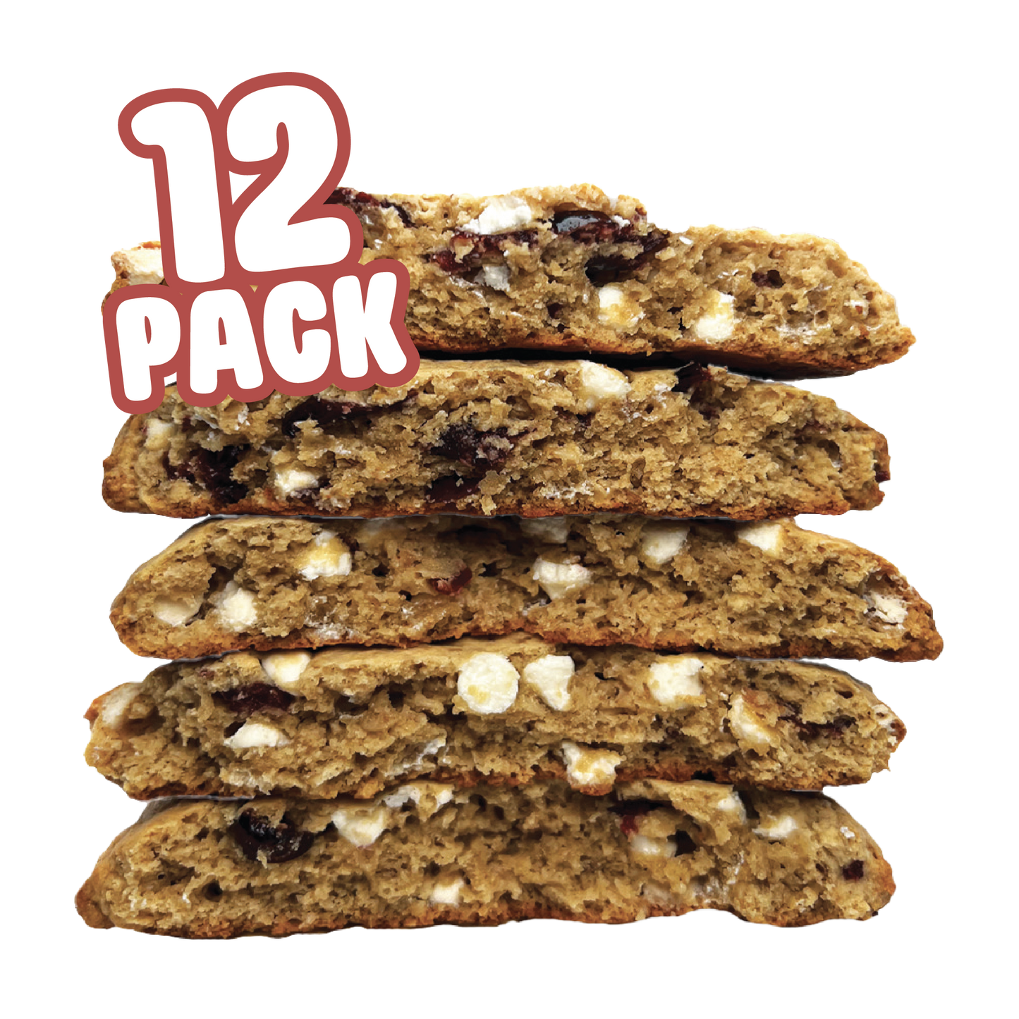 Oatmeal Cranberry Yogurt Chip Protein Cookie