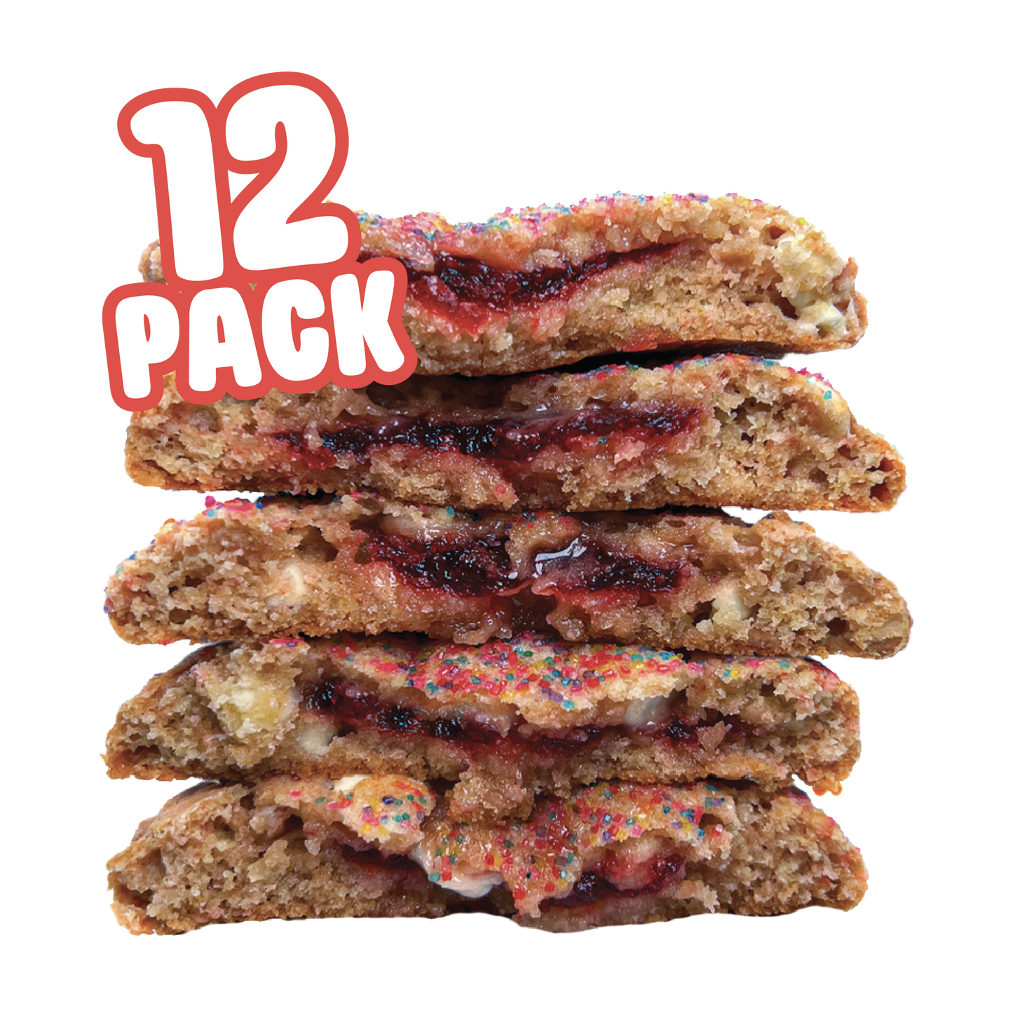 Strawberry Toaster Pastry Protein Cookie