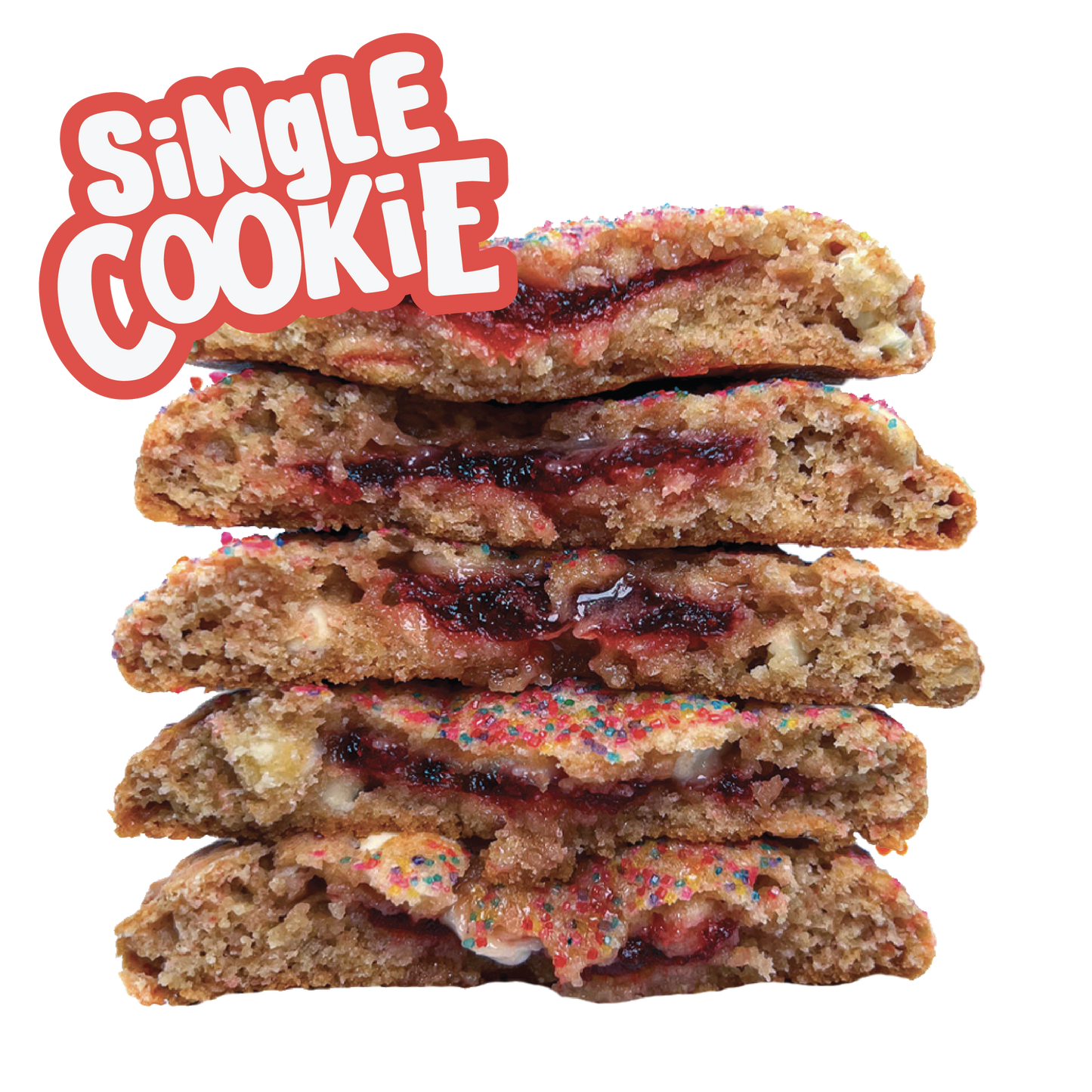 Strawberry Toaster Pastry Protein Cookie