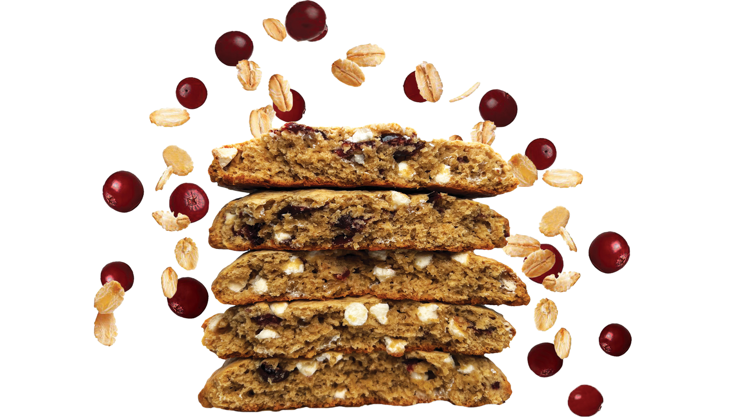 Oatmeal Cranberry Yogurt Chip Protein Cookie