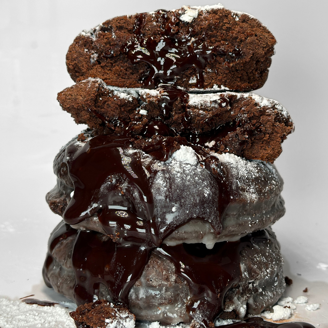 Chocolate Powdered Donut Protein Cookie