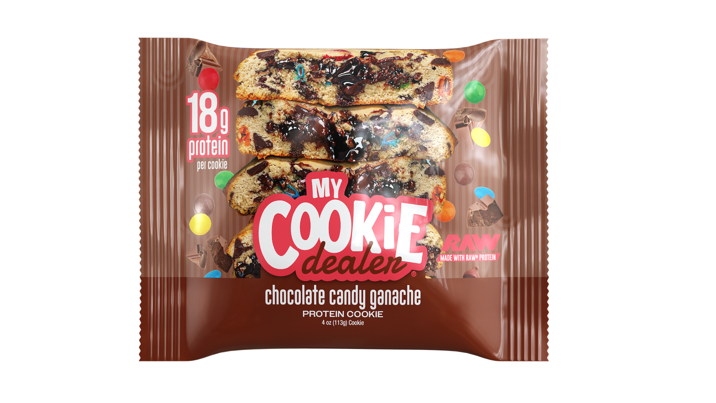 Chocolate Candy Ganache Protein Cookie