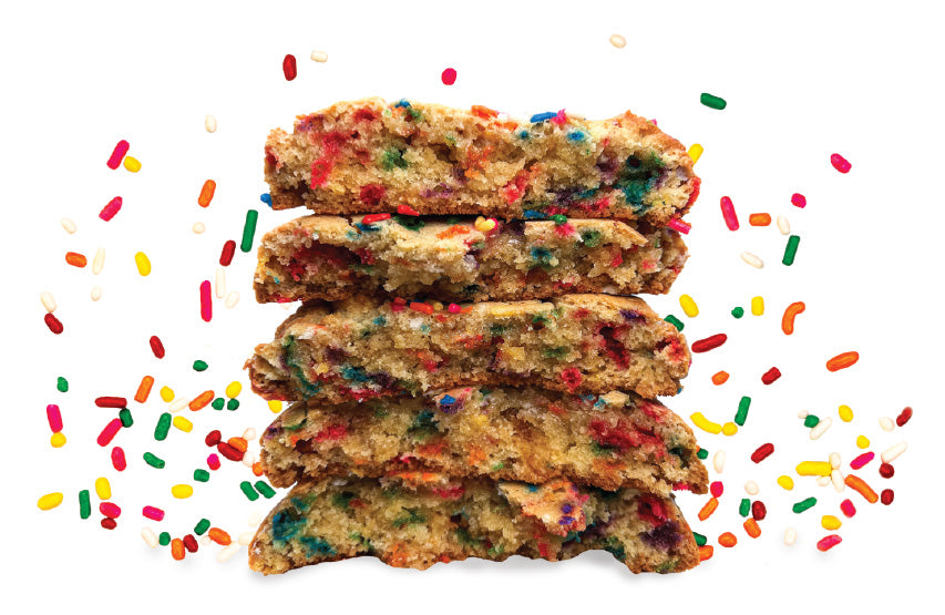 Birthday Cake Batter Protein Cookie