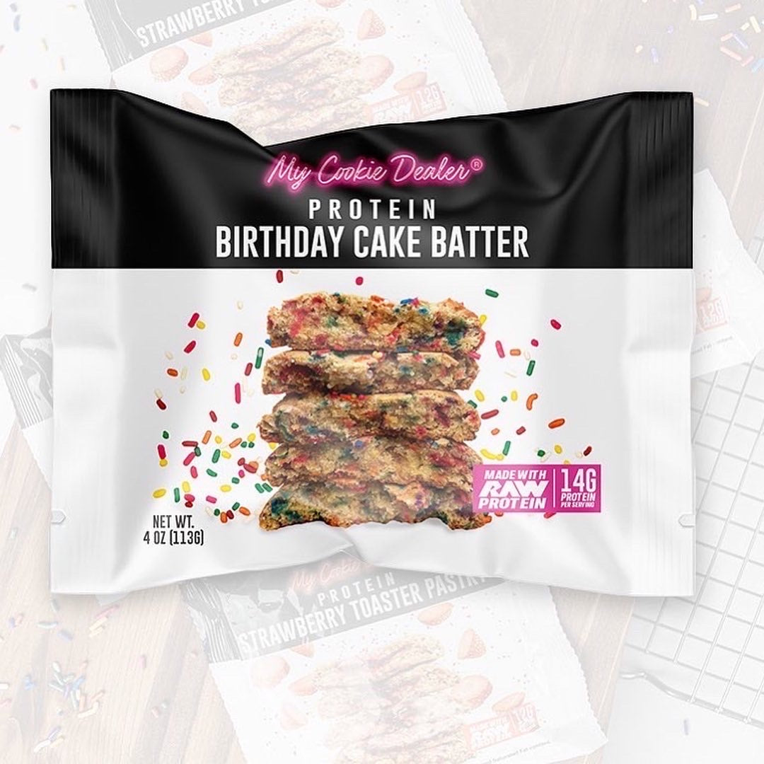 Birthday Cake Batter Protein Cookie