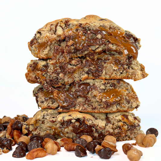 Caramel Turtle Protein Cookie